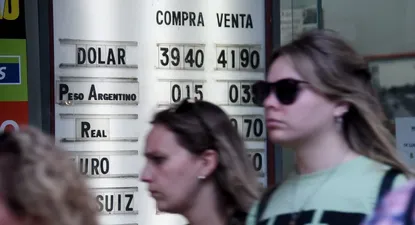 El dólar mayorista cerró por debajo de los $ 41 en octubre.