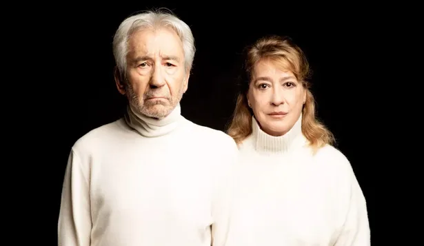 José Sacristán y Ana Marzoa en “La Colección”.