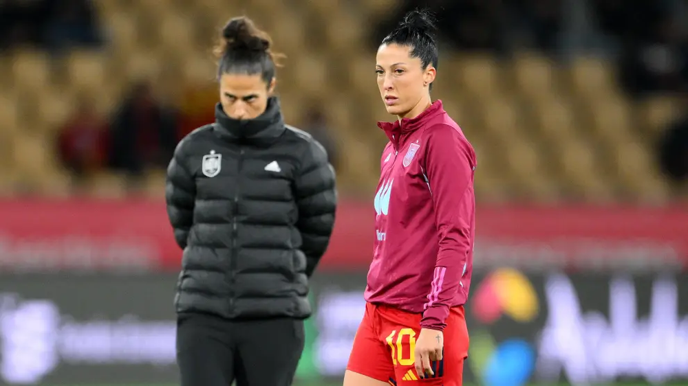 Montsé Tomé y Jenni Hermoso