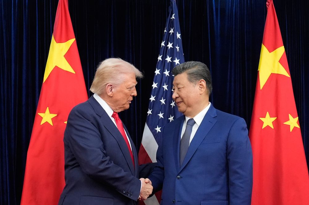 Donald Trump y Xi Jinping se reunieron en Corea del Sur en octubre de 2025