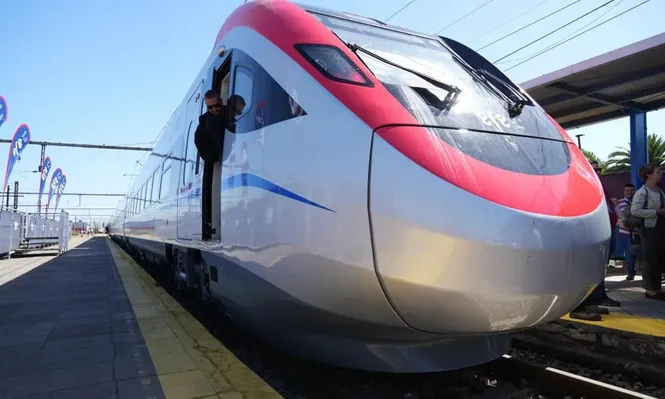 El material rodante del nuevo tren rápido chileno es de fabricación china
