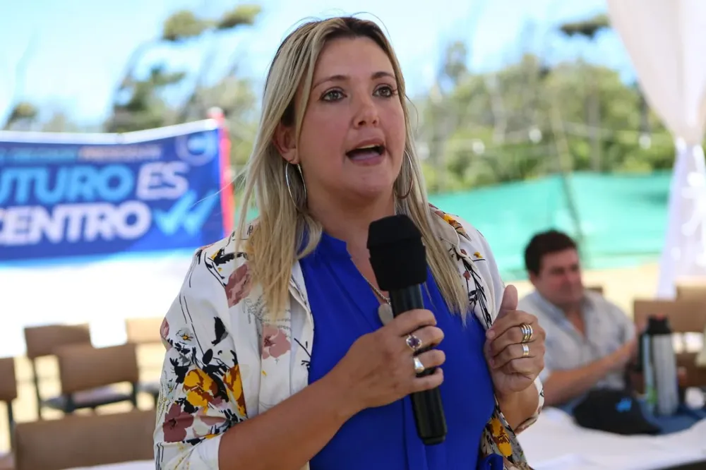 La vicepresidenta por el Partido Nacional, Valeria Ripoll