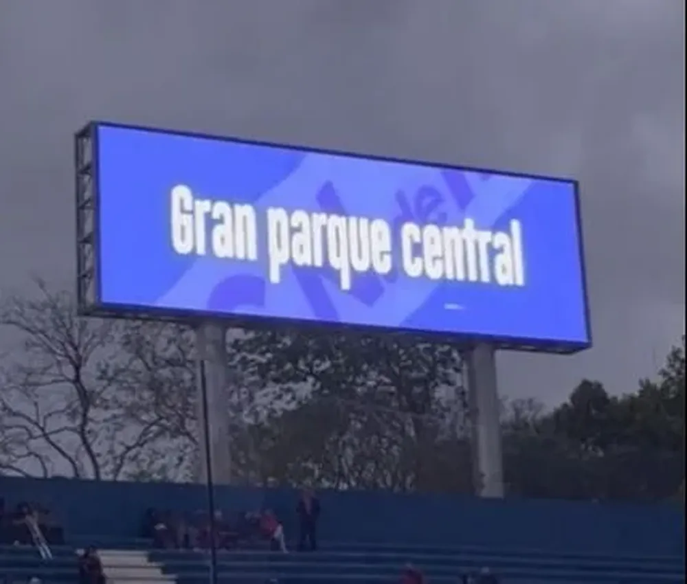 La pantalla del Parque