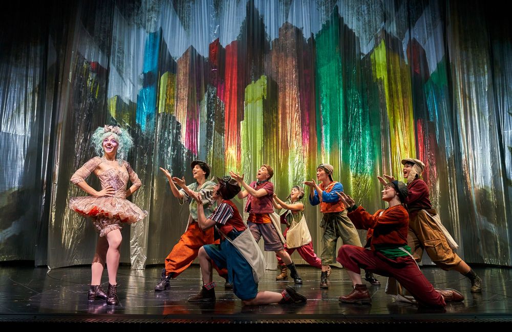 Una escena del musical Gypsy