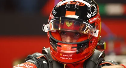 Duro accidente de Sainz.