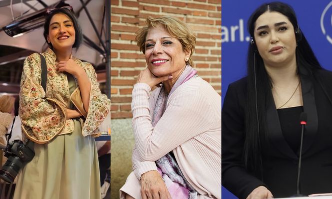 8M | Yalda, Parinoush y Afsoon: tres mujeres que alzaron su voz contra el régimen iraní