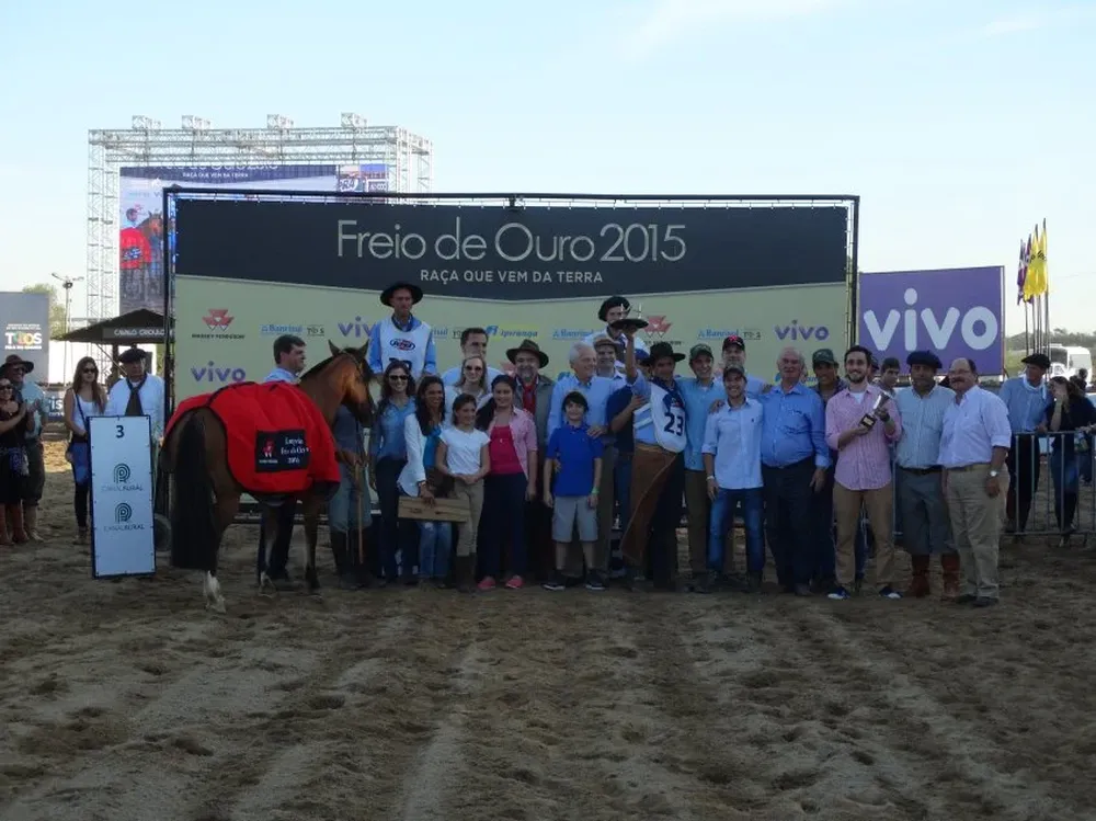 La premiación de Jotace Utopía, Freno de Oro 2015 en hembras