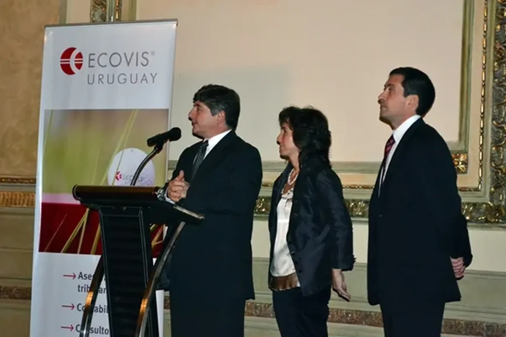 Los socios Marcelo Caiafa, Montserrat González y Alejandro Bouzada