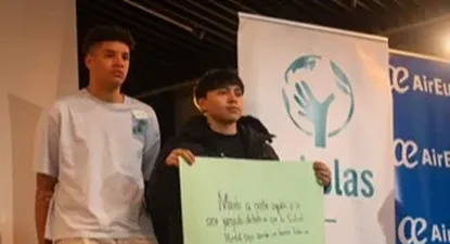 Jóvenes en el programa Scholas Ciudadanía.