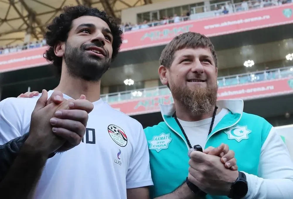 Salah con Kadyrov
