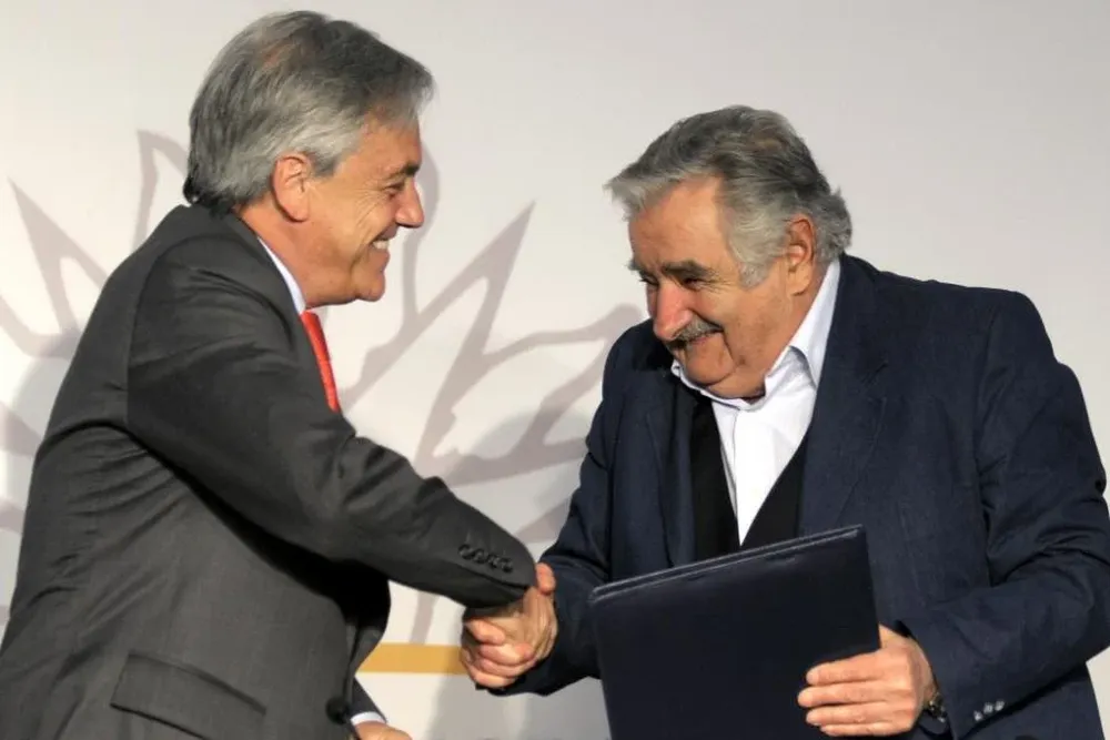 Mujica y Piñera