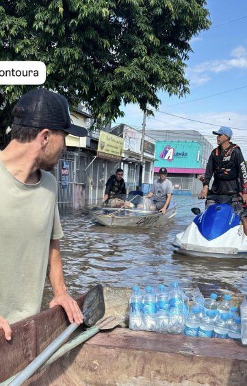 Evaldo Becker y Piedro Tuchtenhagen en Rio Grande do Sul