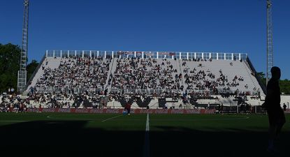 Tribuna alta de la Obdulio Varela del Parque Viera