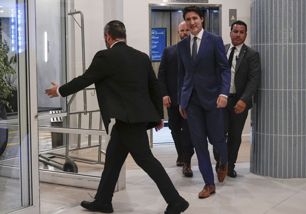 Justin Trudeau viajó a EEUU para una cena con Trump