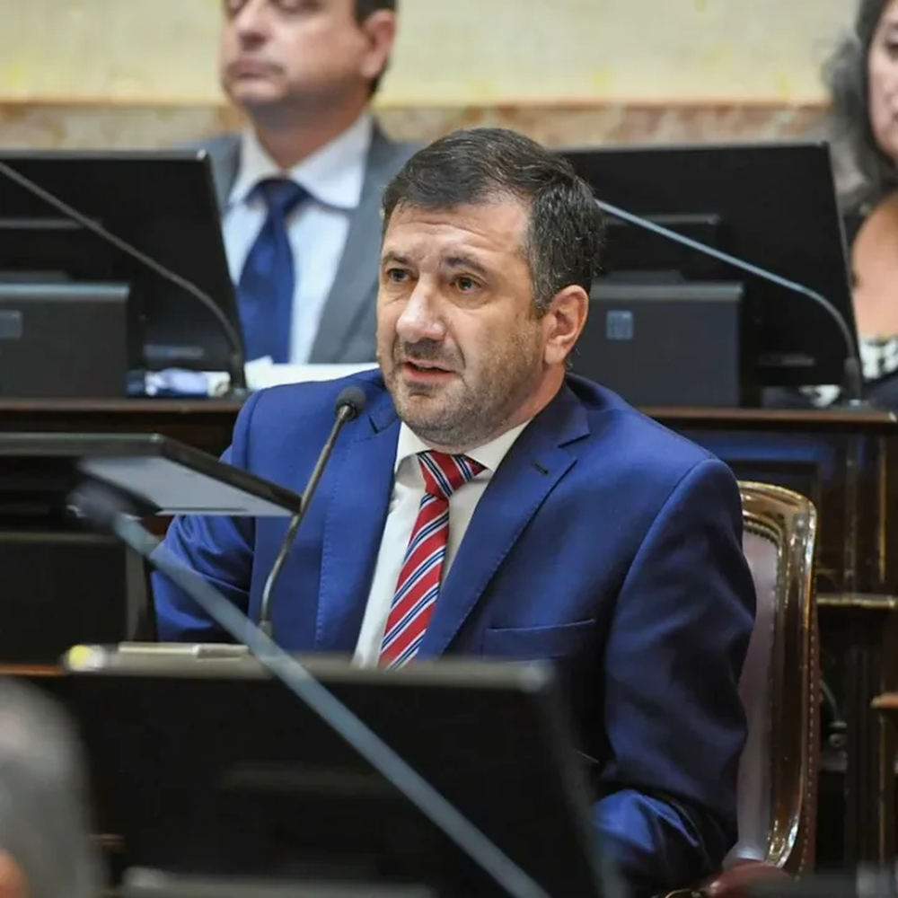 Edgardo Kueider, senador clave para el oficialismo.