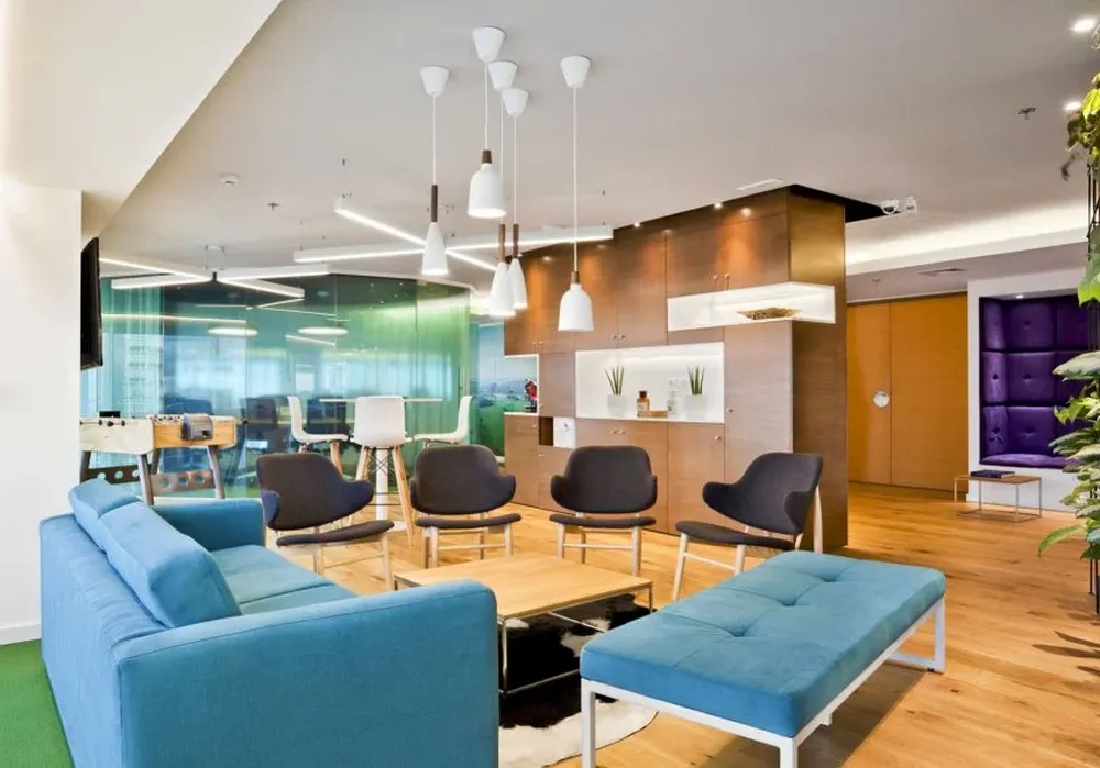 Espacio de encuentro informal en Bayer