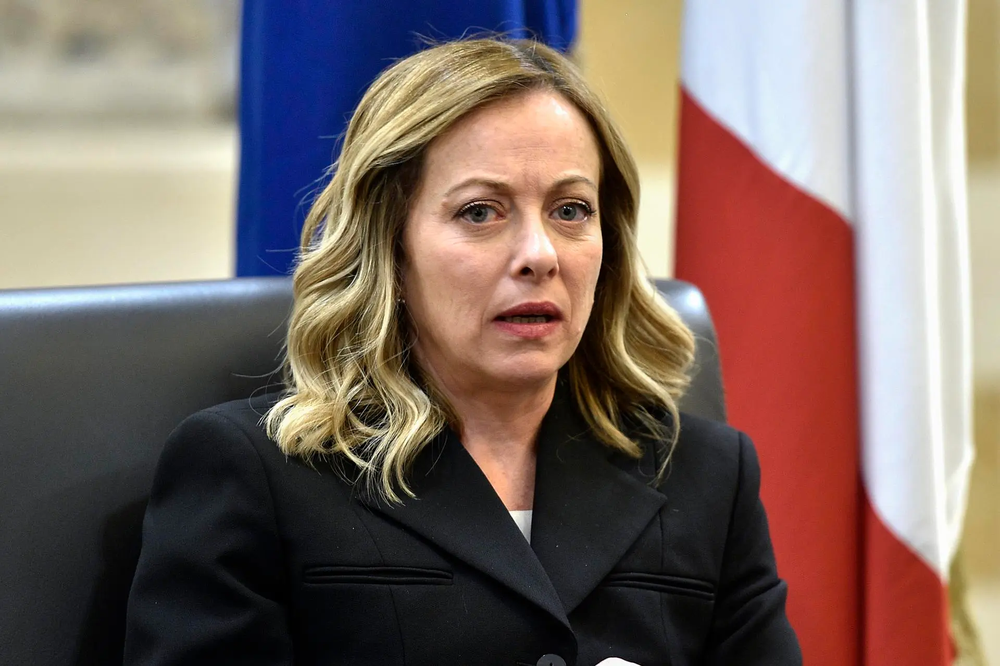 La primera ministra italiana, Giorgia Meloni.