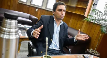 El director Nacional de Trabajo, Federico Daverede.