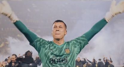 Washington Aguerre, arquero de Peñarol