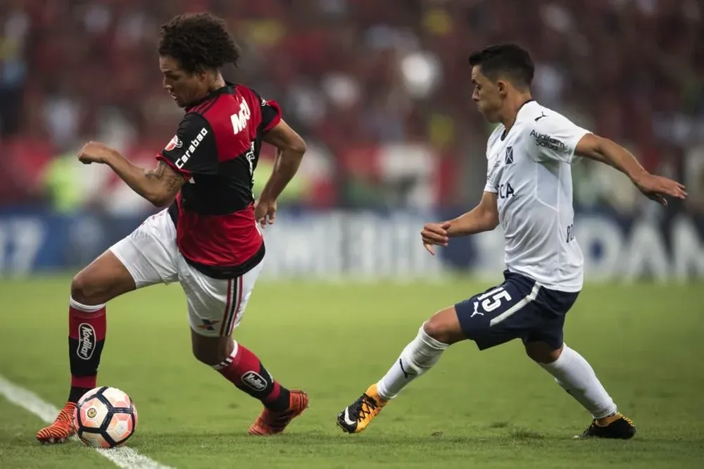 Con Independiente en 2017, campeón de la Sudamericana