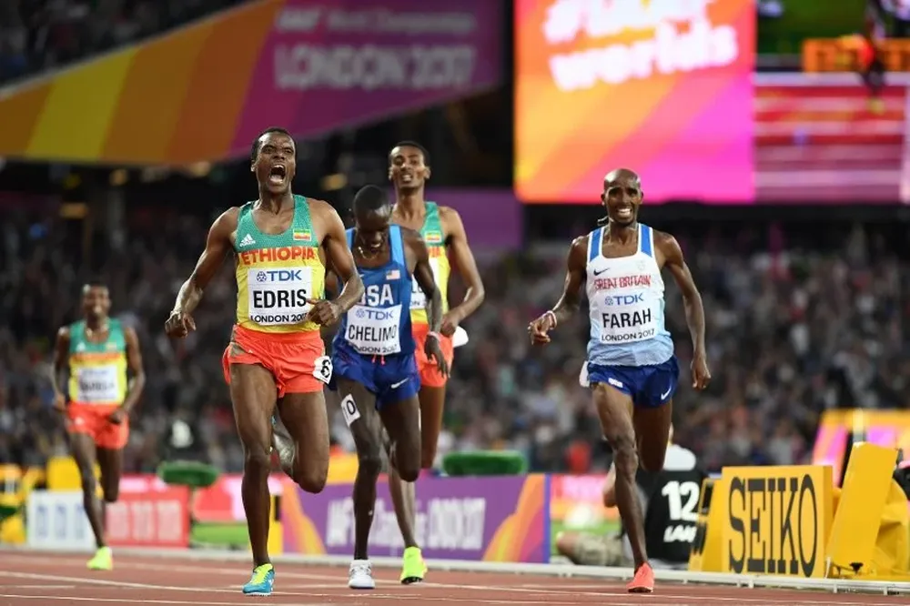 Edris y Farah en la recta final