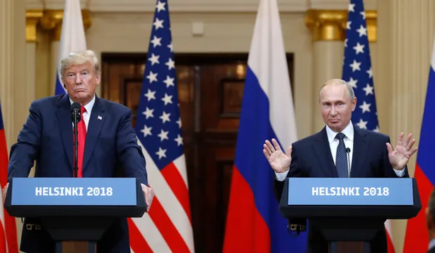 Trump y Putin en un encuentro en Helsinki 2018