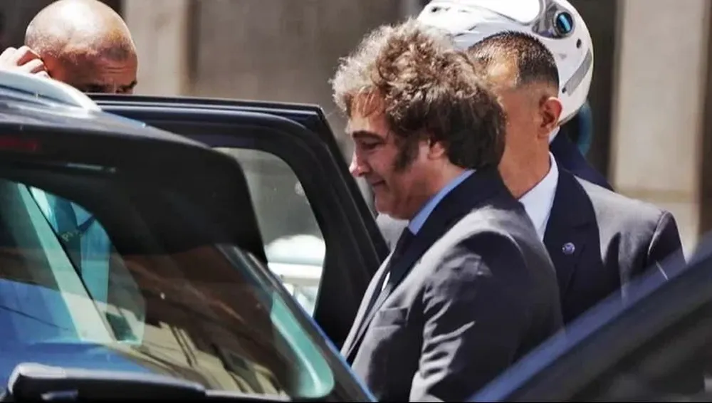 Javier Milei regresó de su viaje a Davos