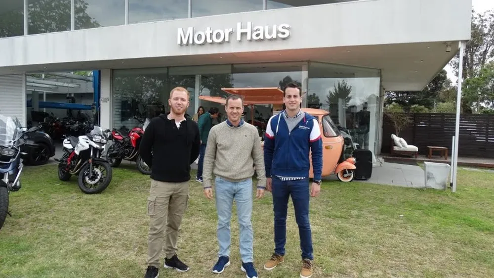 Boris Goldenberg, Pablo Etcheverry y Gorka Teliz