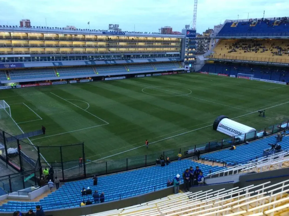 Vista de La Bombonera