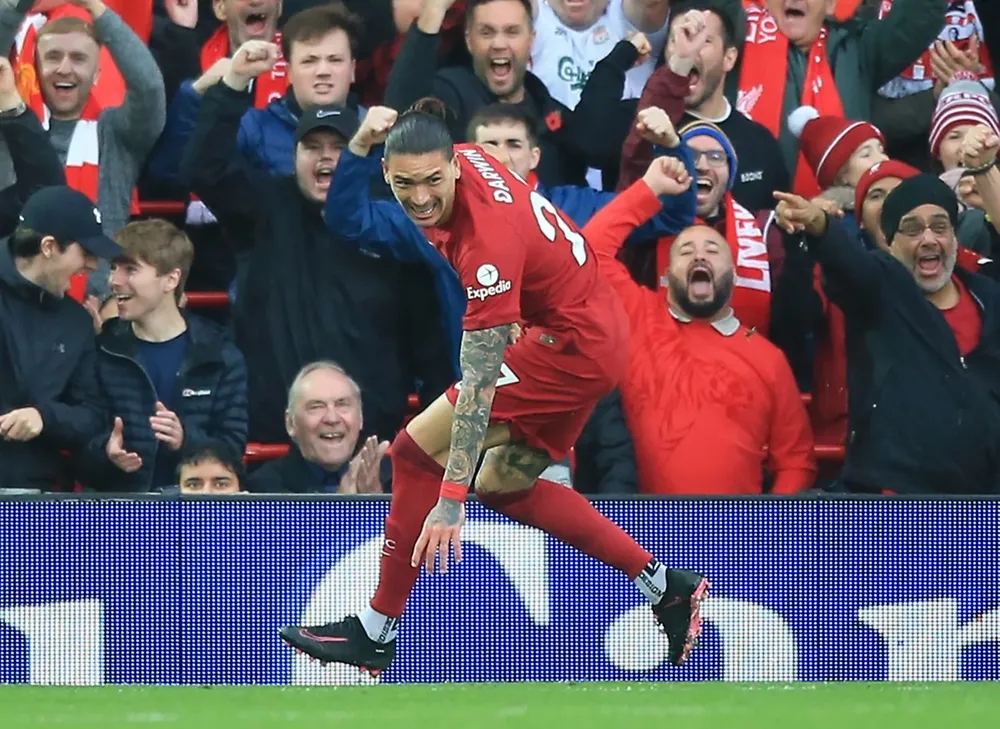Darwin en Anfield
