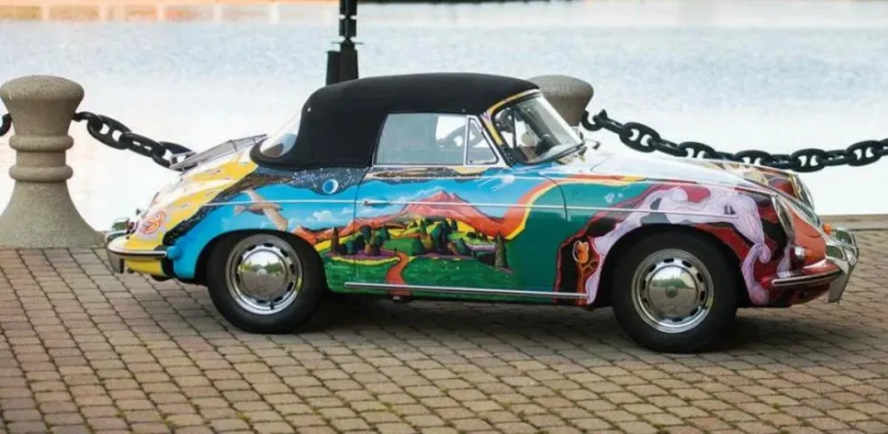 El coche de la cantante Janis Joplin se encuentra en buen estado de conservación