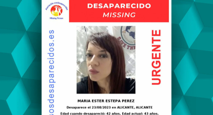 Cartel utilizado durante la búsqueda de Ester Estepa, la sevillana desaparecida en agosto de 2023