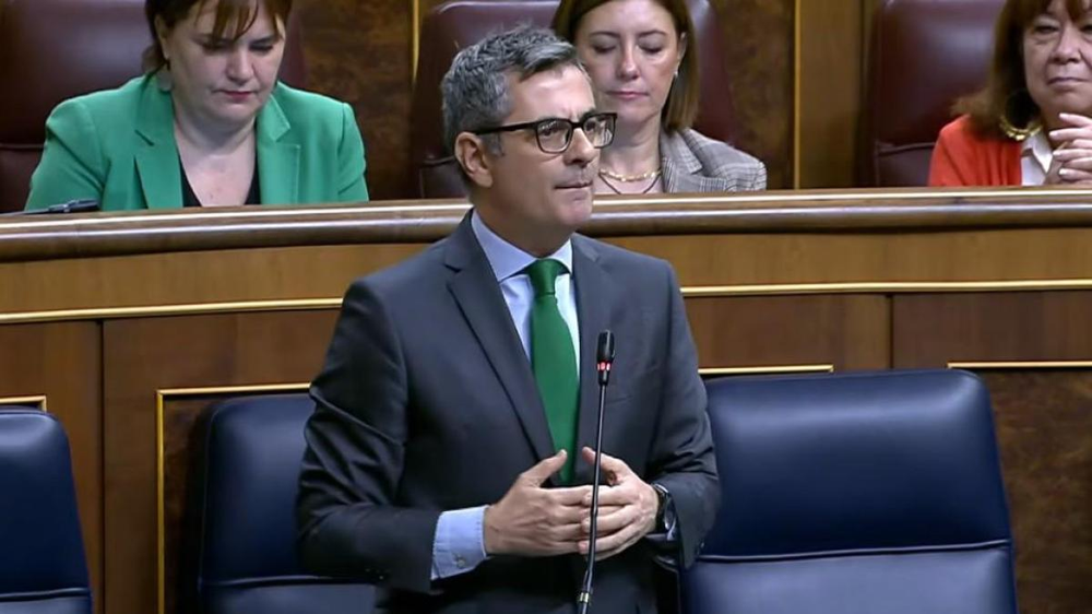 El ministro de la Presidencia y Relaciones con las Cortes, Félix Bolaños.