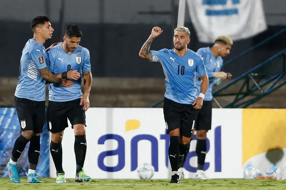 Festejo de Uruguay en el Centenario