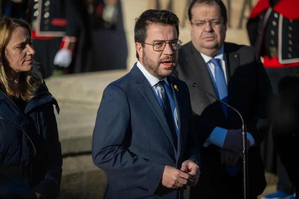 El president de la Generalitat, Pere Aragonès.