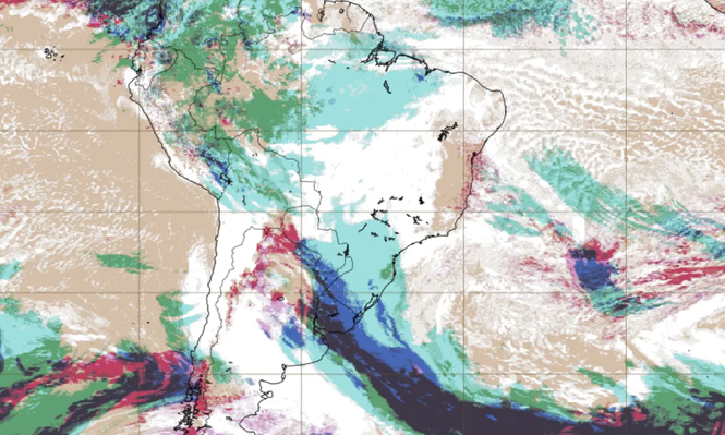 Metsul advierte por frente frío que se intensificará en Argentina y Uruguay hacia el fin de semana