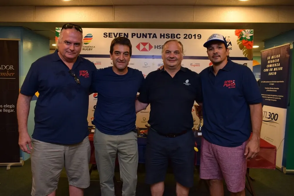 Daniel Sapelli, Pablo Ferrari, Marcelo Calandra y Santiago Cat