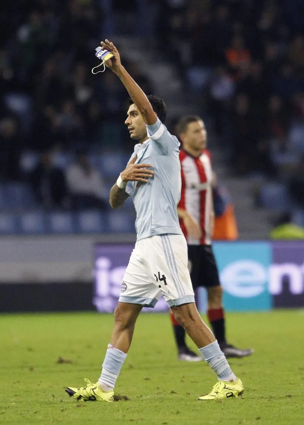 Augusto Fernández le dijo adió a Celta