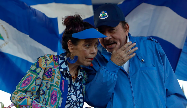 Daniel Ortega y Rosario Murillo.