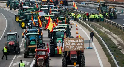 Tractorada en Madrid, el miércoles 10 de febrero, contra el acuerdo UE-Mercosur.