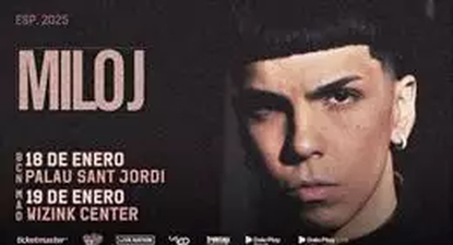 El cantante argentino Milo J dará dos conciertos en España en enero de 2025