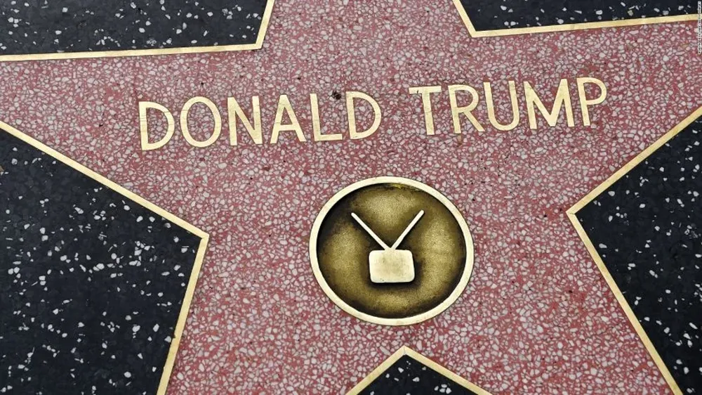 Estrella de Donald Trump en el Paseo de la Fama de Hollywood