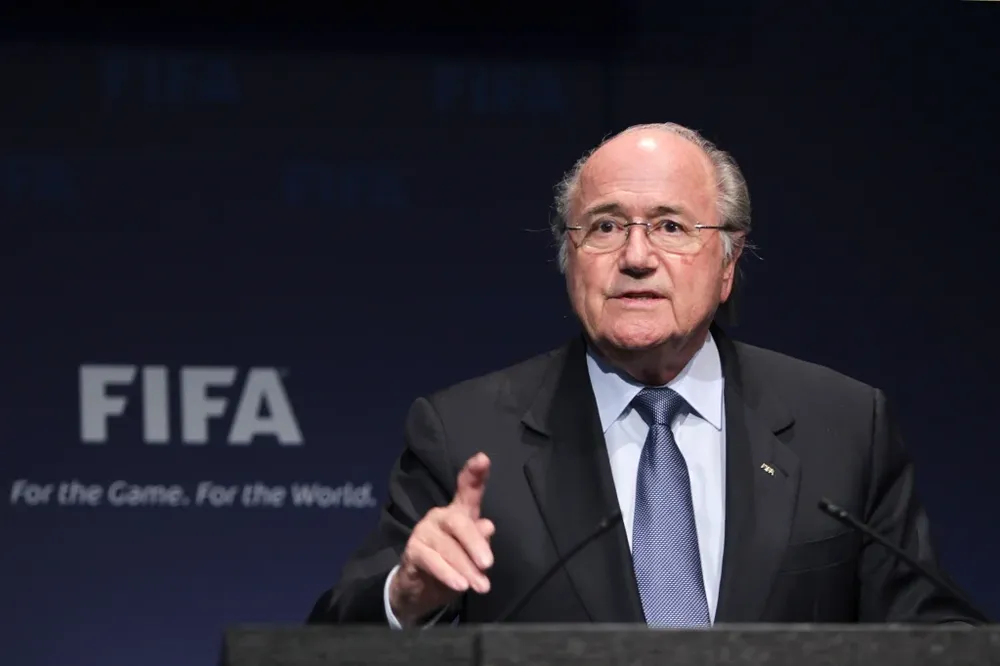 Joseph Blatter, presidente de la FIFA