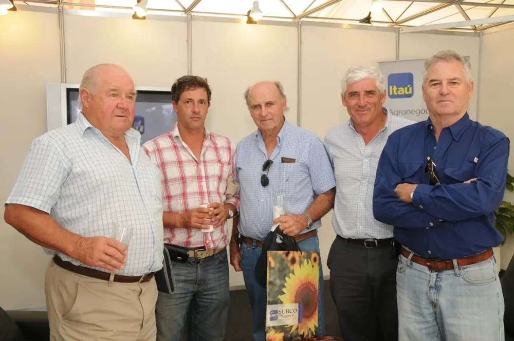 Marcos Irigaray, Nicolás Dobourdieu, Carlos Hunie, Juan José Dobourdieu y Enrique Dobourdieu