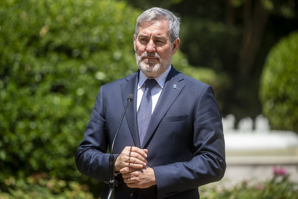 El presidente del Gobierno de Canarias, Fernando Clavijo.