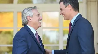 Alberto Fernández y Pedro Sánchez