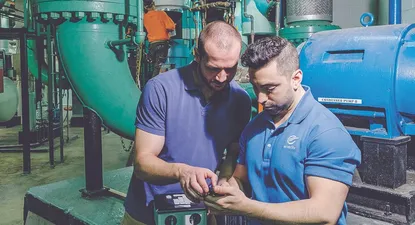 Comly Wilson y Derek Cedarbaum de Enertiv.