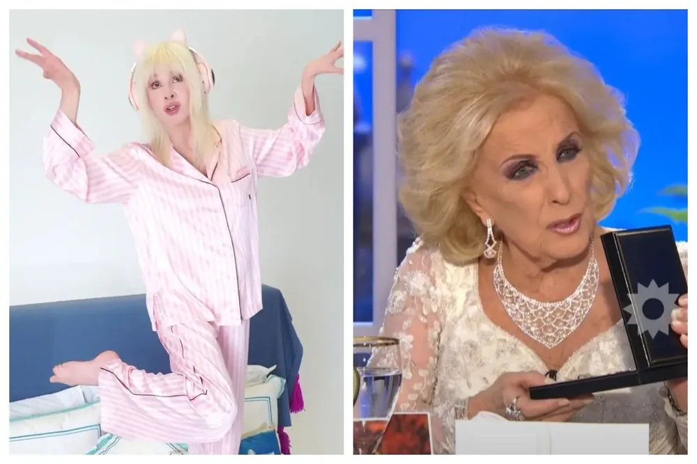 Nacha Guevara y Mirtha Legrand