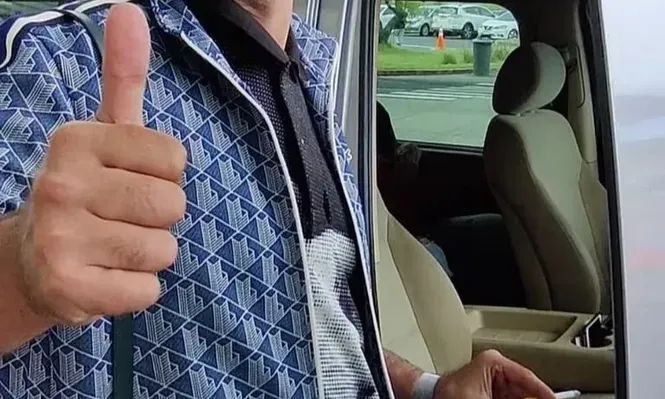 Chano y su peculiar look en Punta del Este