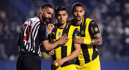 Fabricio Martínez, Matías Arezo y Emanuel Gularte